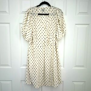 A New Day polka dot dress XL